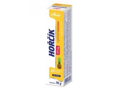 VITAR HOŘČÍK 375MG ANANAS TBL.EFF.20