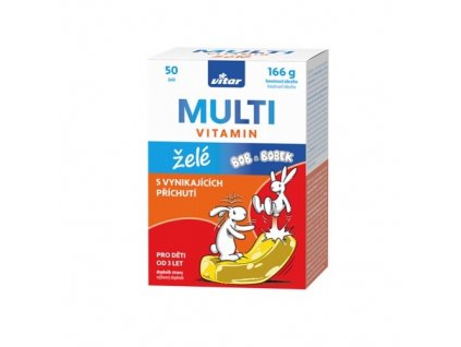 VITAR KIDS MULTI ŽELÉ 50KS