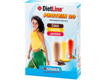 DR.STANĚK Dietline protein 20kokteil 75 g