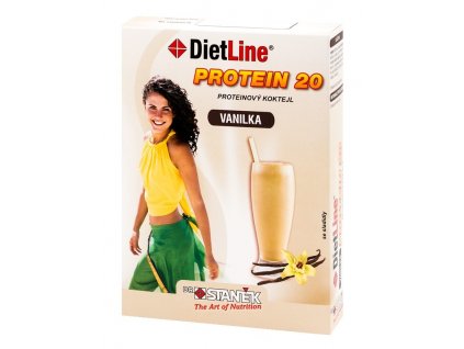 DIETLINE PROTEIN 20 KOKTEJL BANÁN 3 SÁČKY