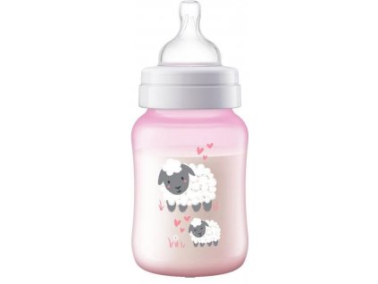 Avent Philips Lahev Anticolic 1 ks růžová ovečka 260 ml