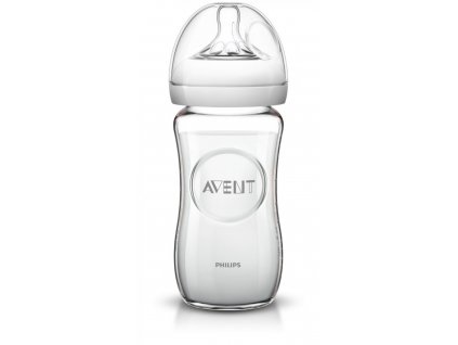 Philips Avent skleněná láhev Natural 240ml