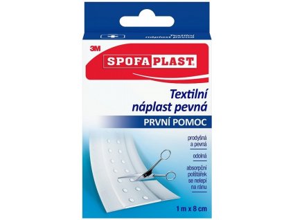 3M Spofaplast 264 Pevná textilní náplast 8 cm x 1 m