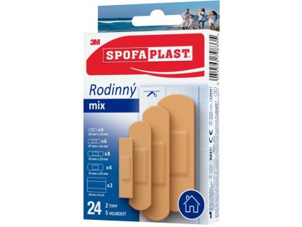 3M Spofaplast 603 Rodinný mix 24 ks