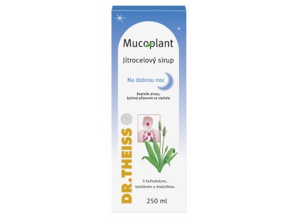 Mucoplant Jitrocelový sirup Na dobrou noc 250 ml