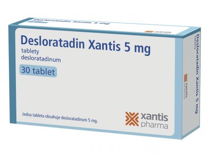 Desloratadin Xantis 5 mg.tbl.nob.30