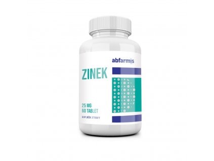 abfarmis zinek 25 mg 60 tbl