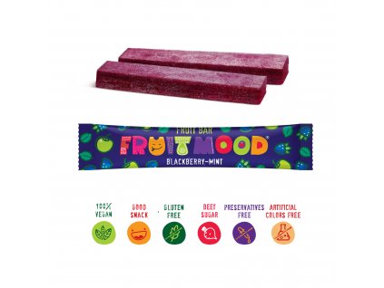 vyr 34 Fruit Bar Blackberry mint 20g