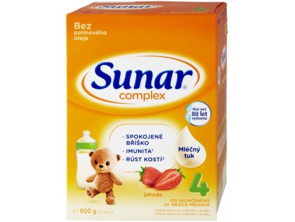 Sunar Complex 4 jahoda 600 g