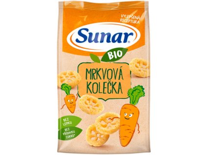 Sunar Bio mrkvová kolečka 45 g
