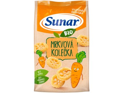 Sunar Bio mrkvová kolečka 45 g