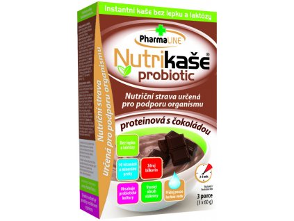 Nutrikaše probiotic proteinová s čokoládou 3x60 g