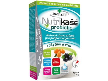 Nutrikaše probiotic rakytník a acai 180 g