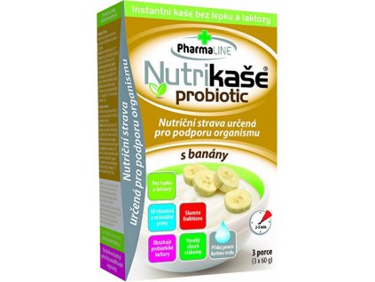 Nutrikaše probiotic s banány 180 g