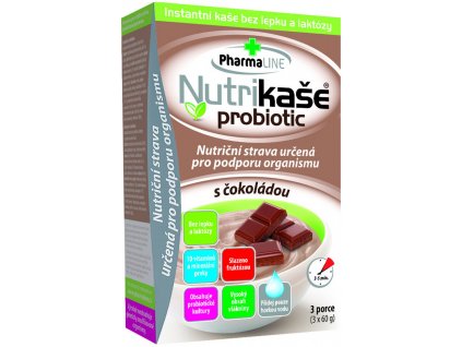 Mogador Nutrikaše probiotic s čokoládou 3x60 g