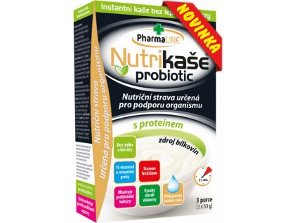 Nutrikaše probiotic s proteinem 180 g 3 x60 g