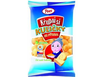 POEX Křupni si kuličky se sýrem bez lepku 120 g