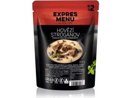 Expres Menu Hovězí Stroganov 600 g