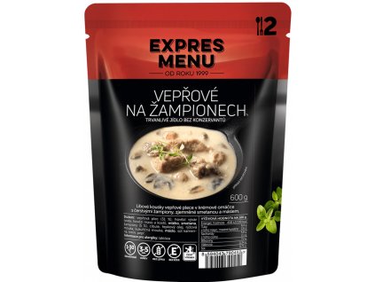 Expres Menu Vepřové na žampionech 600 g