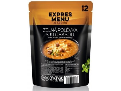 Expres Menu Zelná polévka s klobásou 600 g