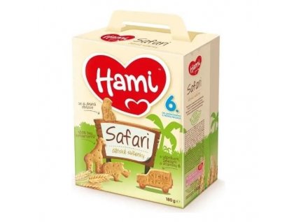 Hami Safari dětské sušenky 180 g
