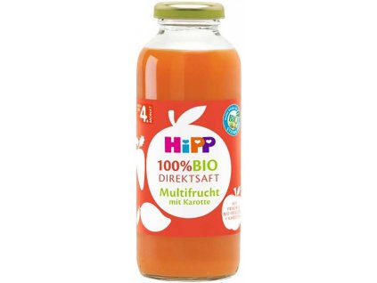 HiPP 100 % BIO JUICE Ovoce s karotkou 330 ml