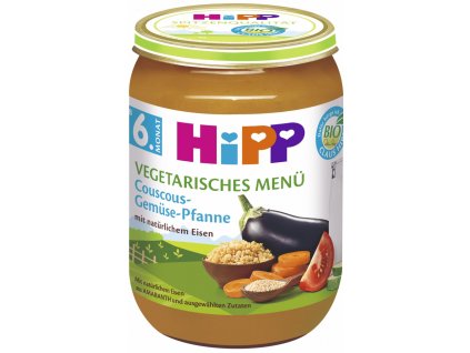 HiPP Vegetariánské MenuKuskus se zeleninou 190 g