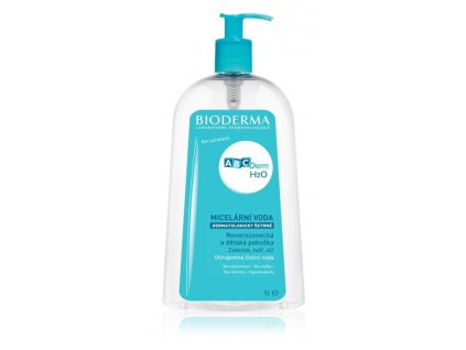 BIODERMA ABCDerm H2O reverzní pumpa 1 l