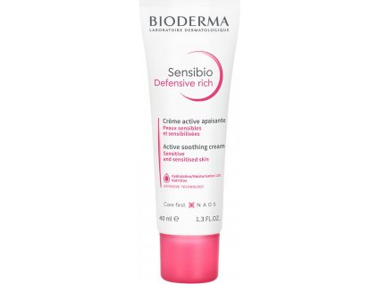 Bioderma Sensibio Defensive rich zklidňujicí krém s výživnou texturou 40 ml