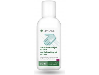 Livsane antibakteriální gel na ruce 50 ml