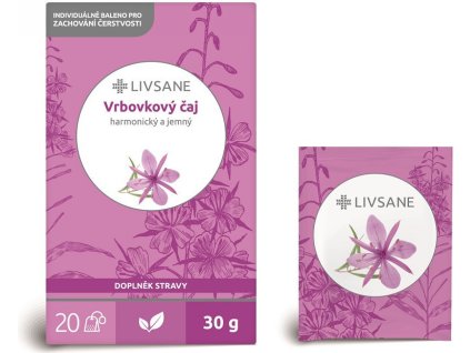 LIVSANE Čaj vrbovkový 20 sáčků