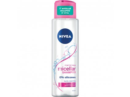 Nivea Micellar Shampoo pro oslabené vlasy bez silikonů 400 ml