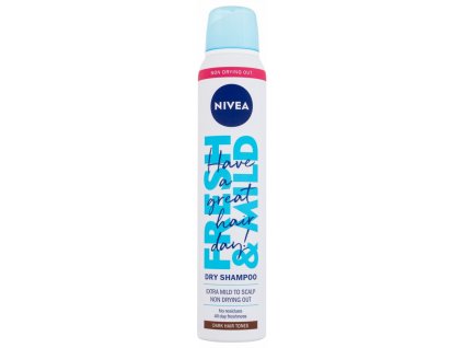 Nivea suchý šampon pro tmavé vlasy 200 ml