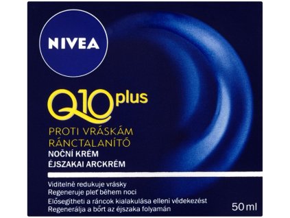 Nive Visage Q10 Plus noční krém proti vráskám 50 ml