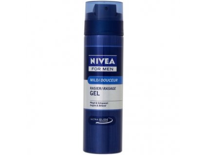 Nivea For Men Mild gel na holení pro muže 200 ml