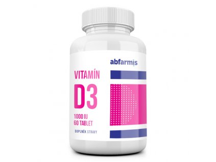 Abfarmis Vitamín D3 1000IU 60 tablet