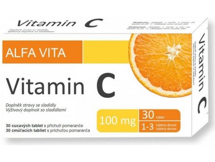 Alfa Vita Vitamin C 100 mg tablet 30