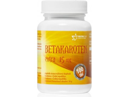 Nutricius Betakaroten Exra 15 mg 100 tablet
