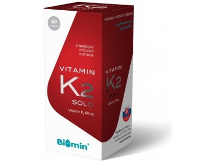 Biomin Vitamin K2 SOLO 60 kapslí