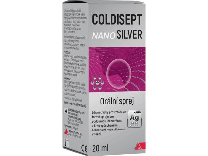 Coldisept nanoSilver orální sprej 20 ml