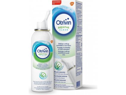 Otrivin Breathe Clean sprej s Aloe vera 100 ml