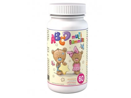 51012 abcd multi gummies 2x60 pektinovych bonbonu