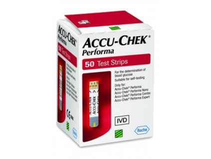 51234 accu chek performa 50ks prouzku