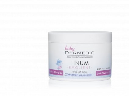 Dermedic Baby Linum Emolient intenzivní výživné tělové máslo 225g