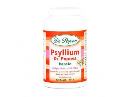 Dr. Popov Psyllium kapsle 120 ks