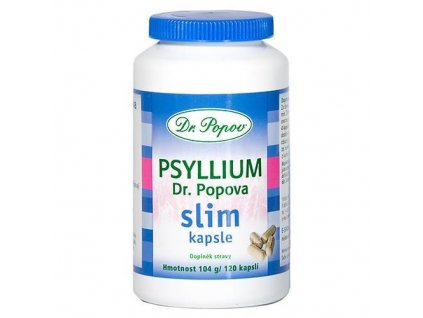 Dr. Popov Psyllium SLIM 120 kapslí