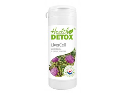 LiverCell, jaterní kúra z bylin & vitamínů 100 kapslí