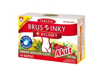 Terezia BrusLinky + bylinky AKUT 10 kapslí