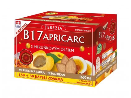 Terezia Company B17 APRICARC s meruň.olejem 150+30 kapslí