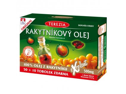 Terezia Company Rakytníkový olej 100% 60 kapslí